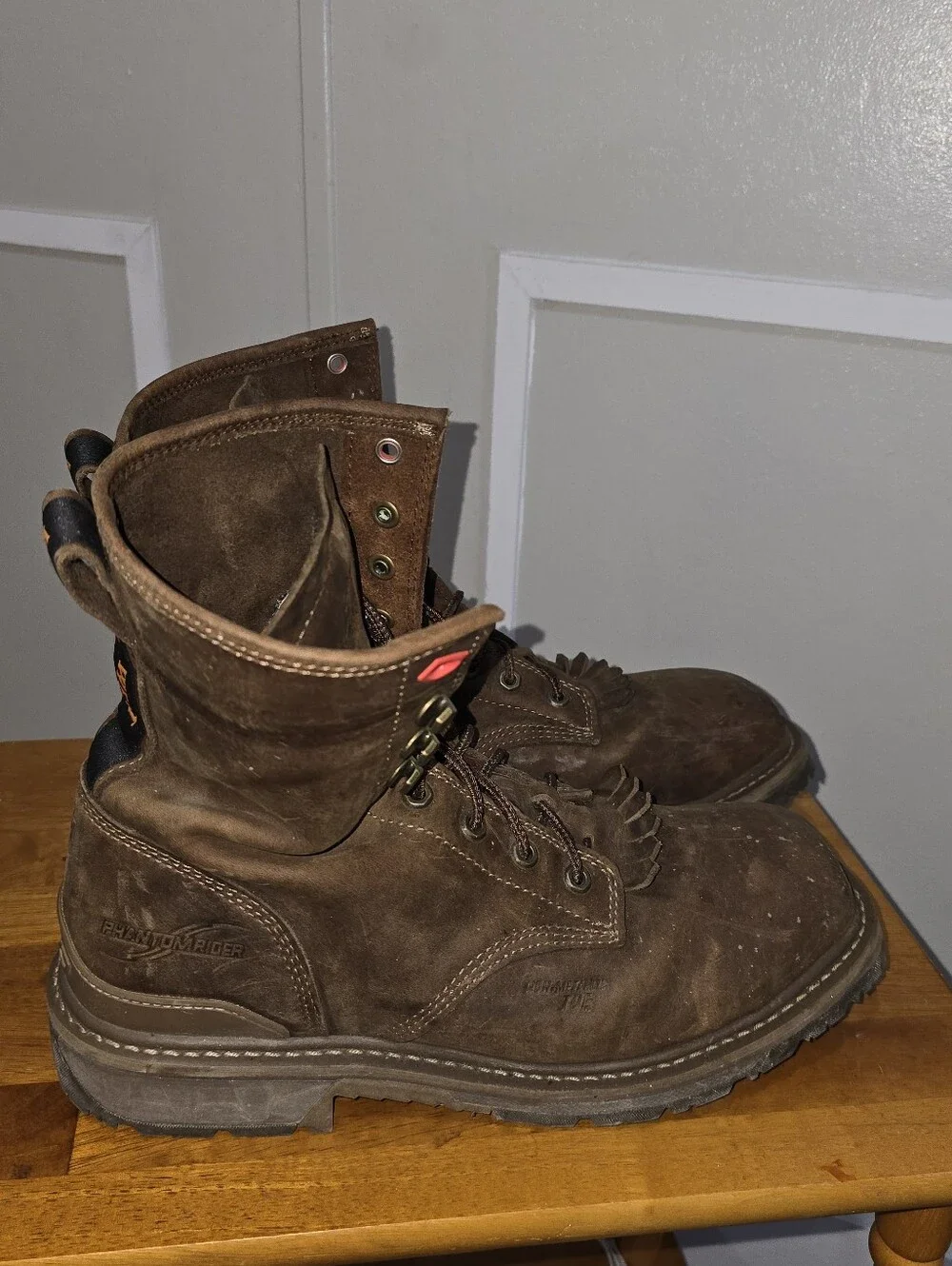 Phantom Rider Square Toe Work Boots
